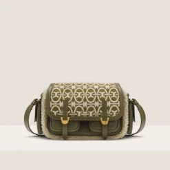 Coccinelle Campus Multimaterial Winter Monogram Medium