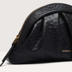 Coccinelle Cheek Ostrich Medium