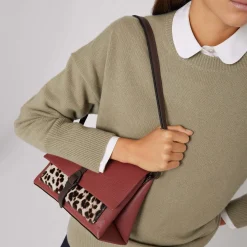Coccinelle Dorian Multimaterial Pony Animalier Medium