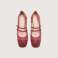Coccinelle Magalù Shiny Brogue Bicolor
