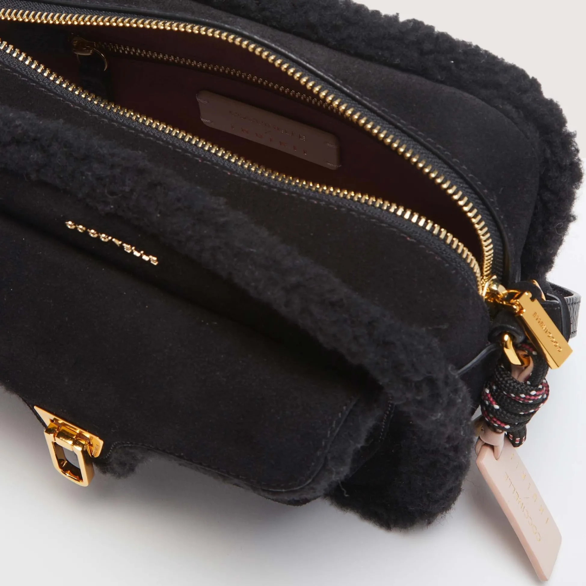 Coccinelle x Inuikii Beat Eco Shearling Small