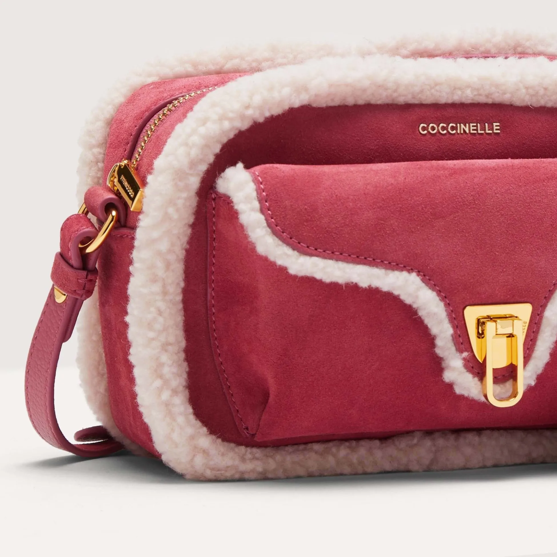 Coccinelle x Inuikii Beat Eco Shearling Small