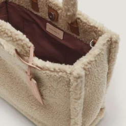 Never Without Bag Full Eco Shearling Medium